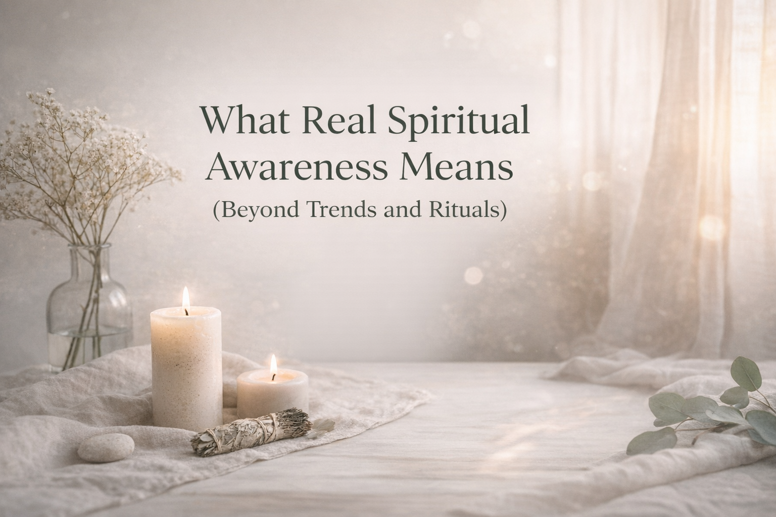 What Real Spiritual Awareness Means (Beyond Trends and Rituals)