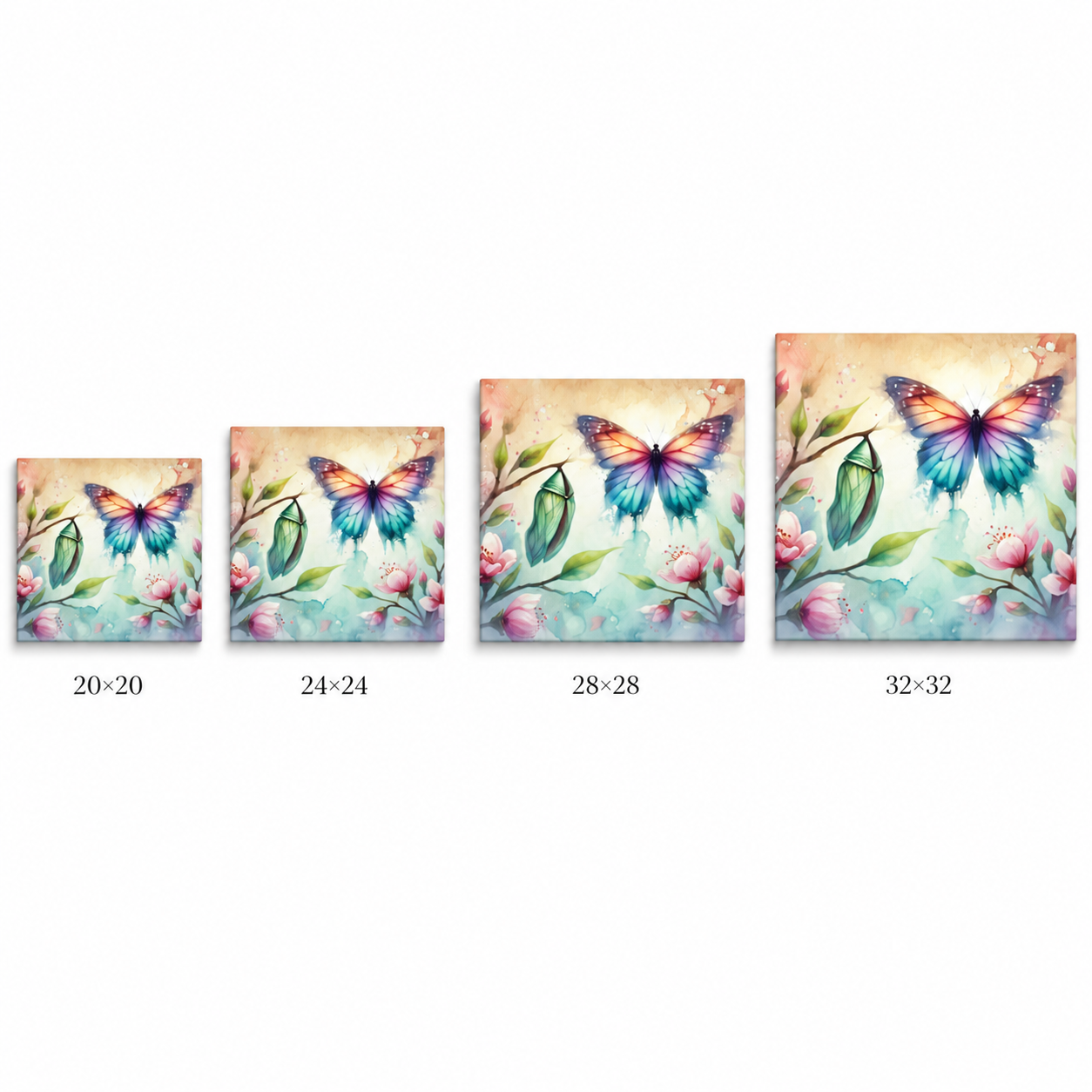 Butterfly Bloom Transformation Canvas - Image 9