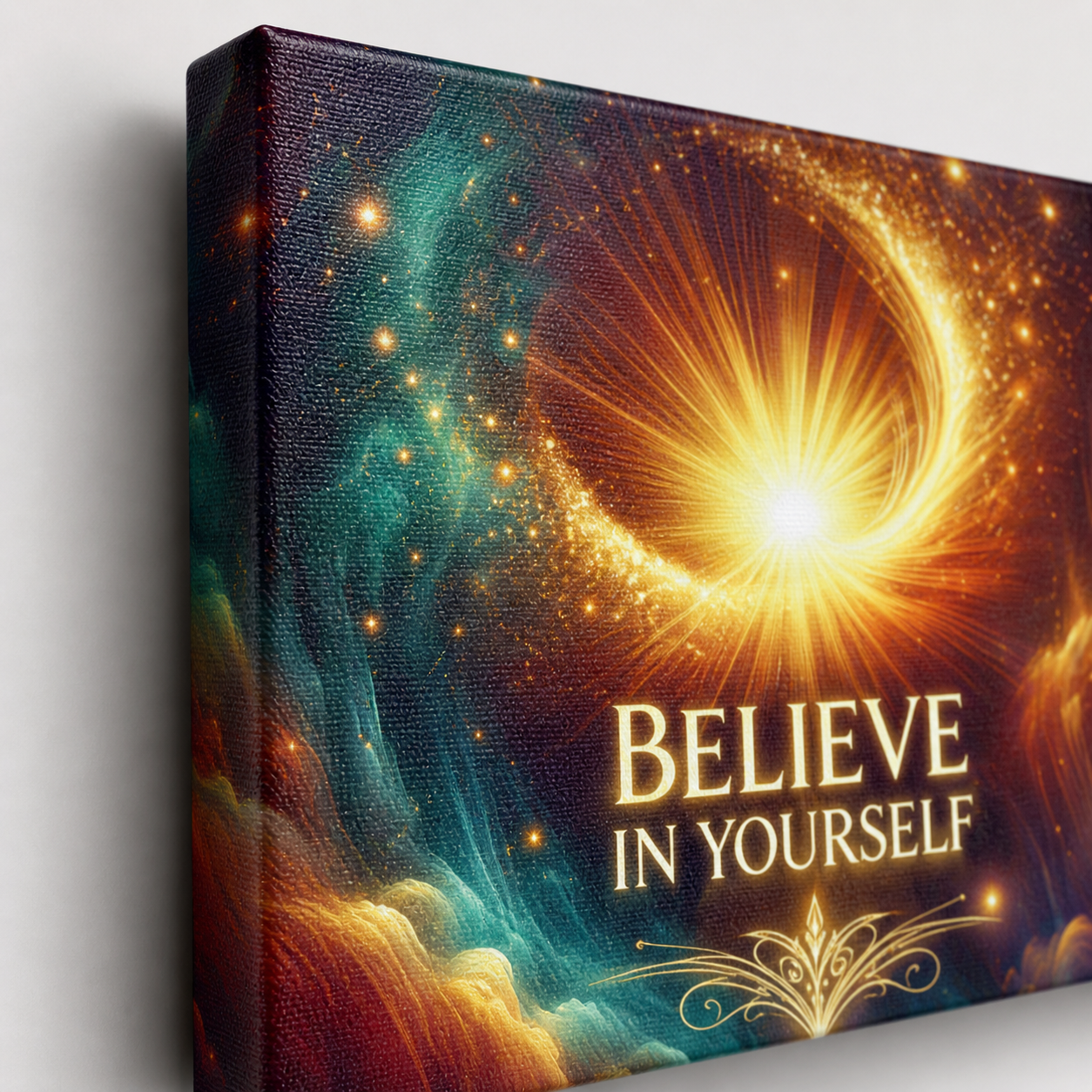 Believe in Yourself Cosmic Canvas - Image 5