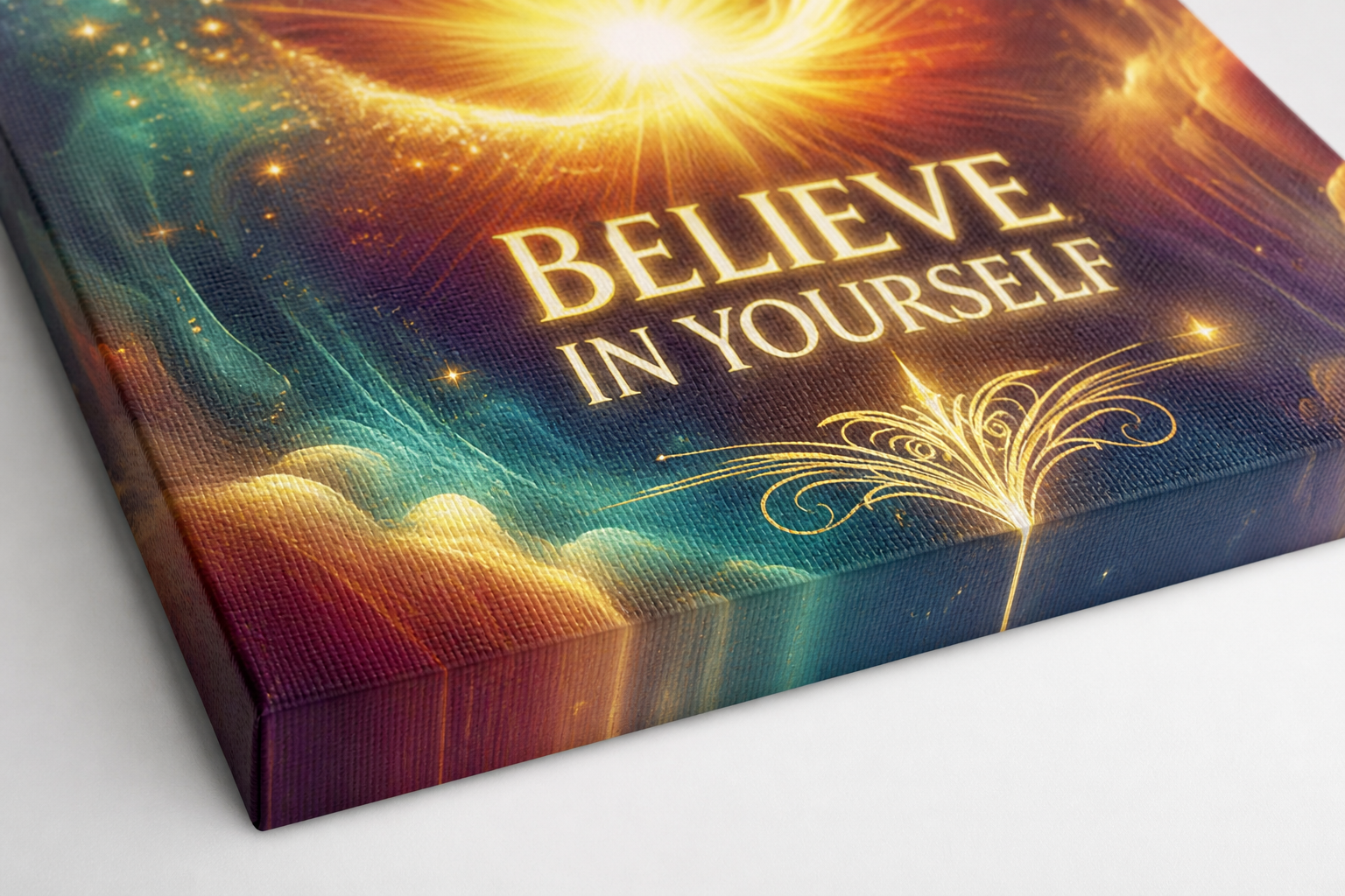Believe in Yourself Cosmic Canvas - Image 6