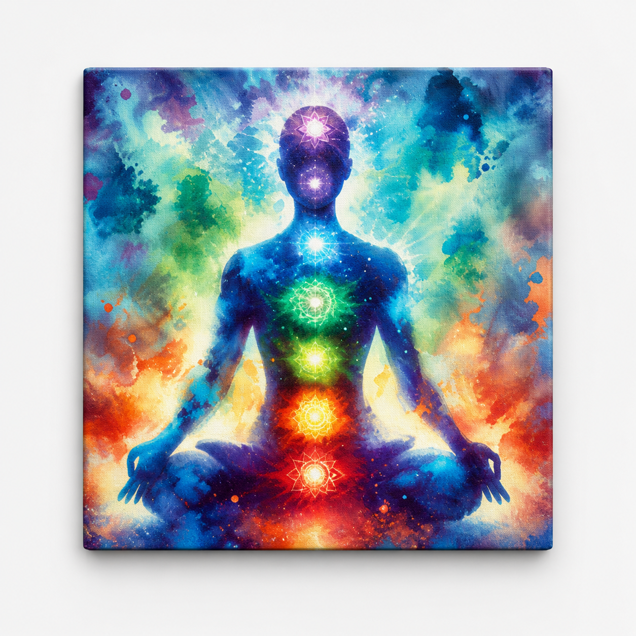 Chakra Awakening Canvas Wall Art - Image 2