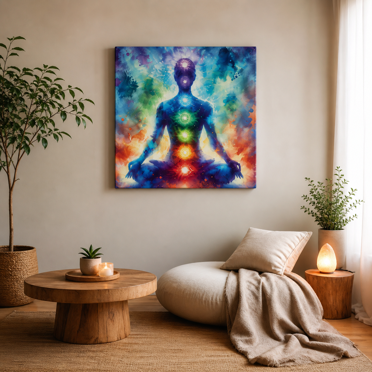 Chakra Awakening Canvas Wall Art - Image 5