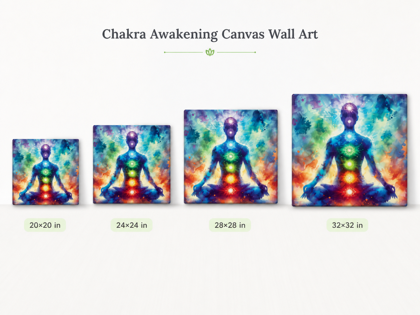 Chakra Awakening Canvas Wall Art - Image 6