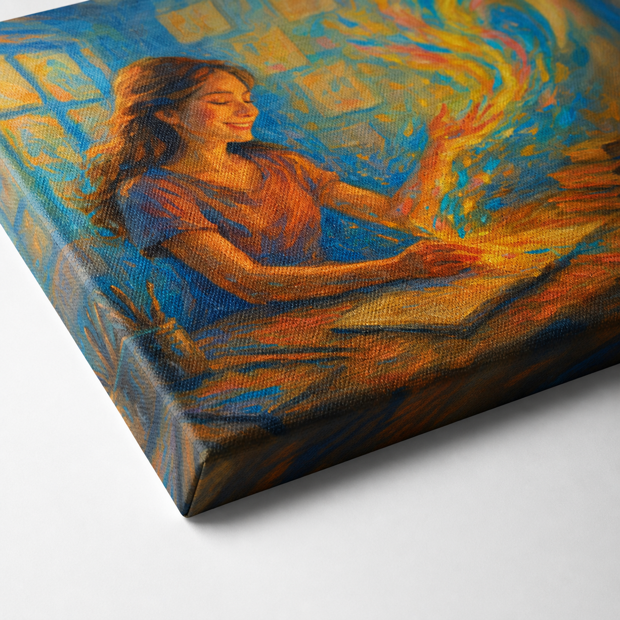 Ignite Your Inner Fire – Creative Inspiration Canvas - Image 5