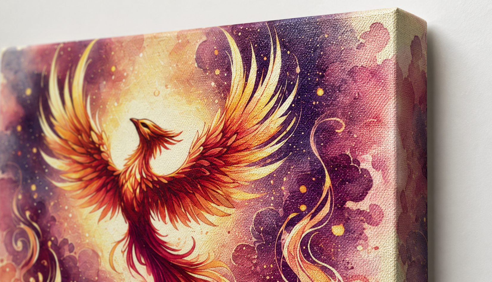 Phoenix Rebirth – Rise Again Canvas - Image 10