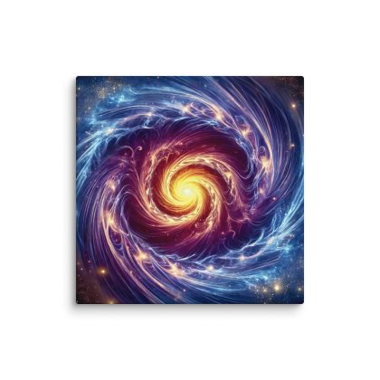 Cosmic Vortex Canvas Wall Art