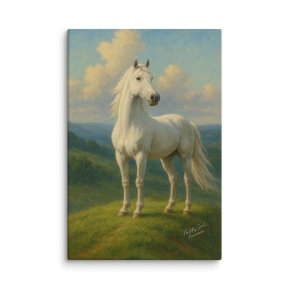 Majestic Serenity – A Portrait of Pure Strength and Calm