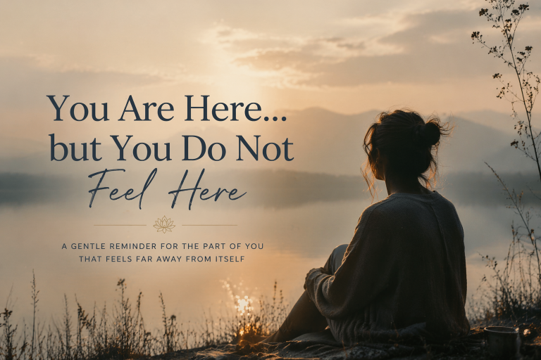 You Are Here… but You Do Not Feel Here