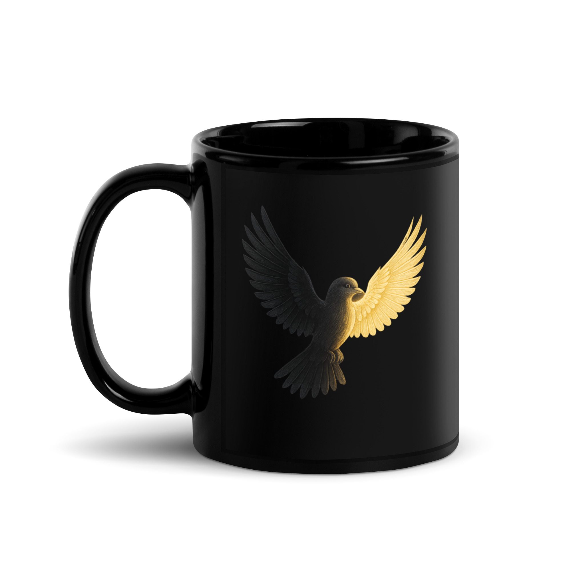 Golden Freedom Wings Mug - Image 2