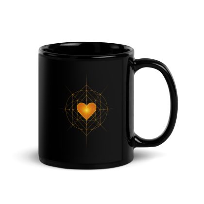 Golden Heart Energy Mug