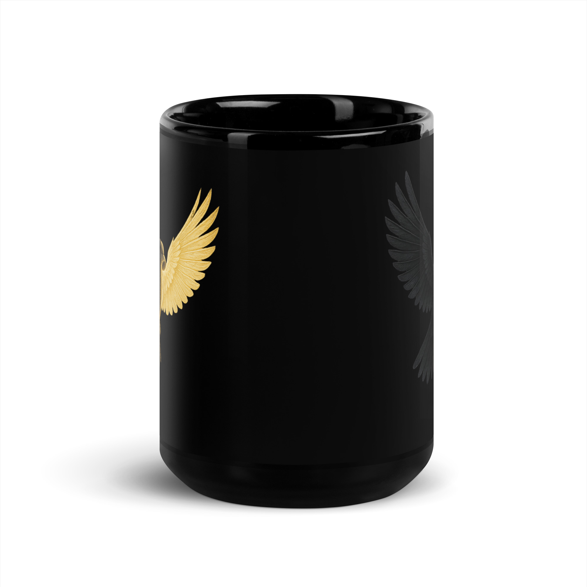 Golden Freedom Wings Mug - Image 6