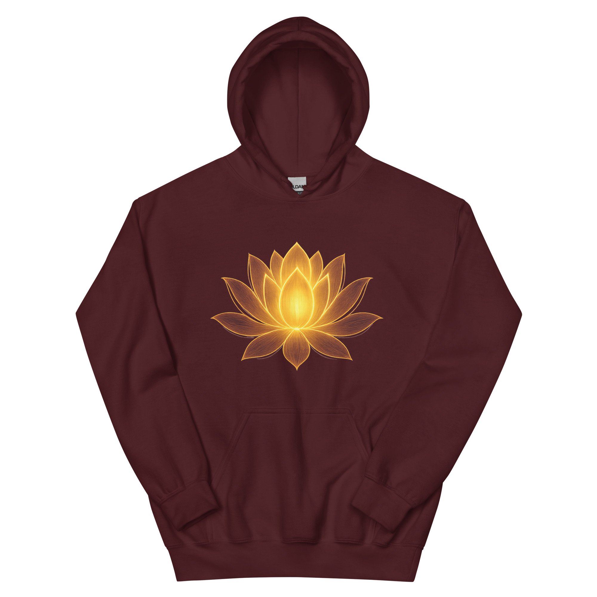 Golden Lotus – Inner Peace Hoodie - Image 5