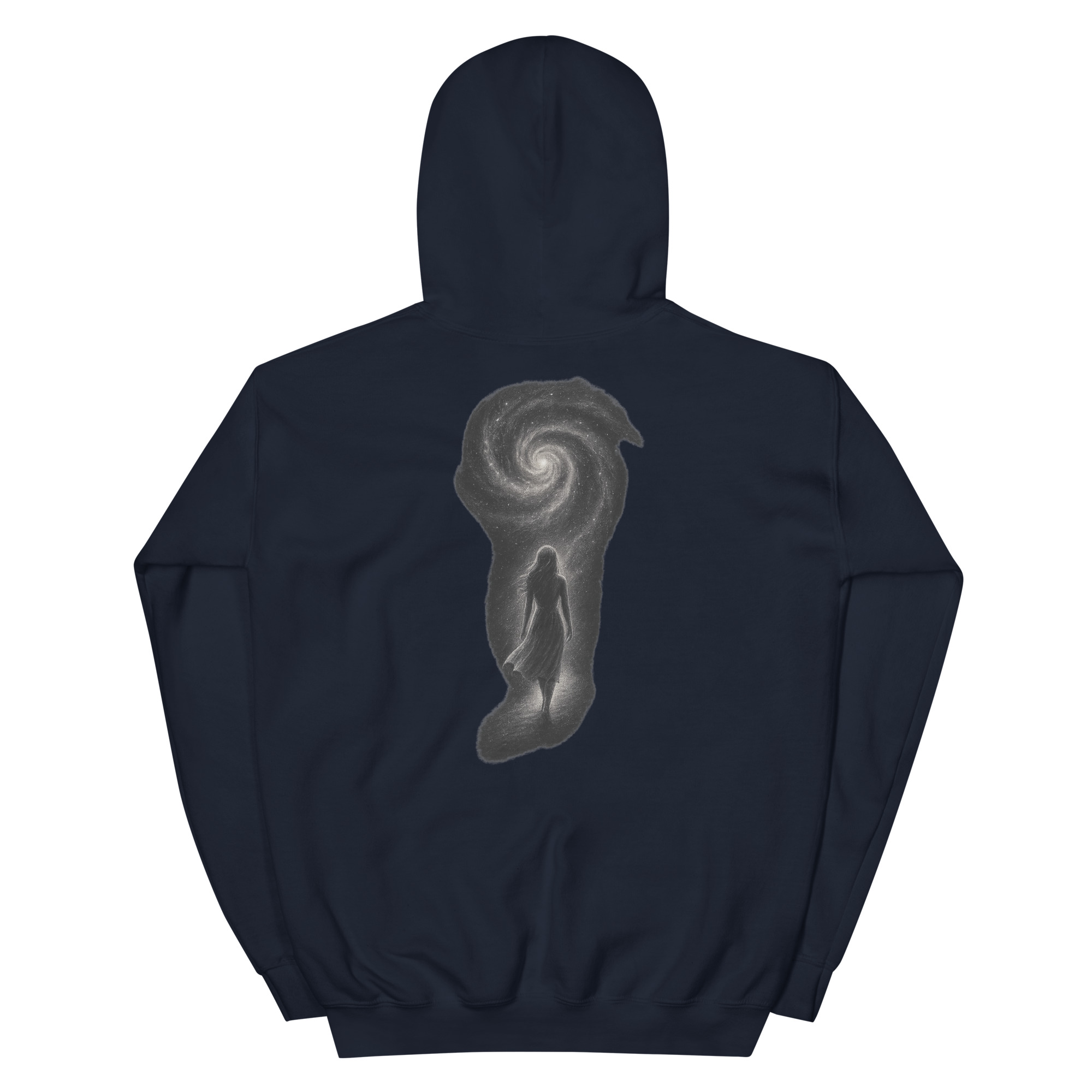 Into the Self – Inner Journey Unisex Hoodie (Back Print) - Image 3