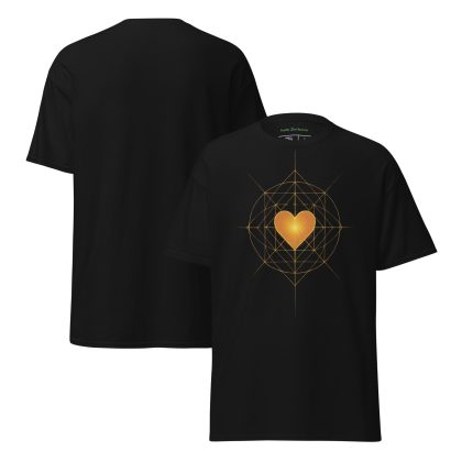 Golden Heart Unisex Classic Tee