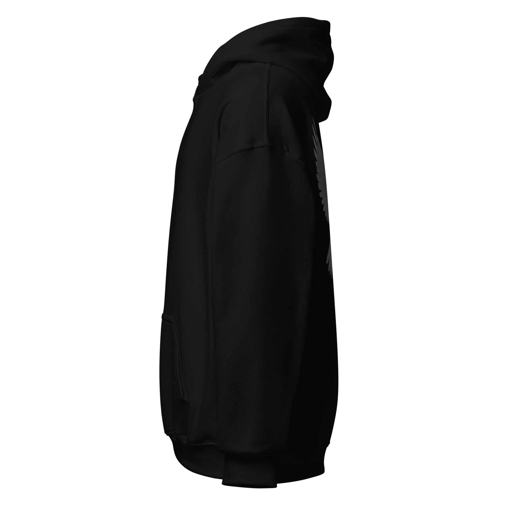 Golden Wings Dove Unisex Hoodie - Image 3