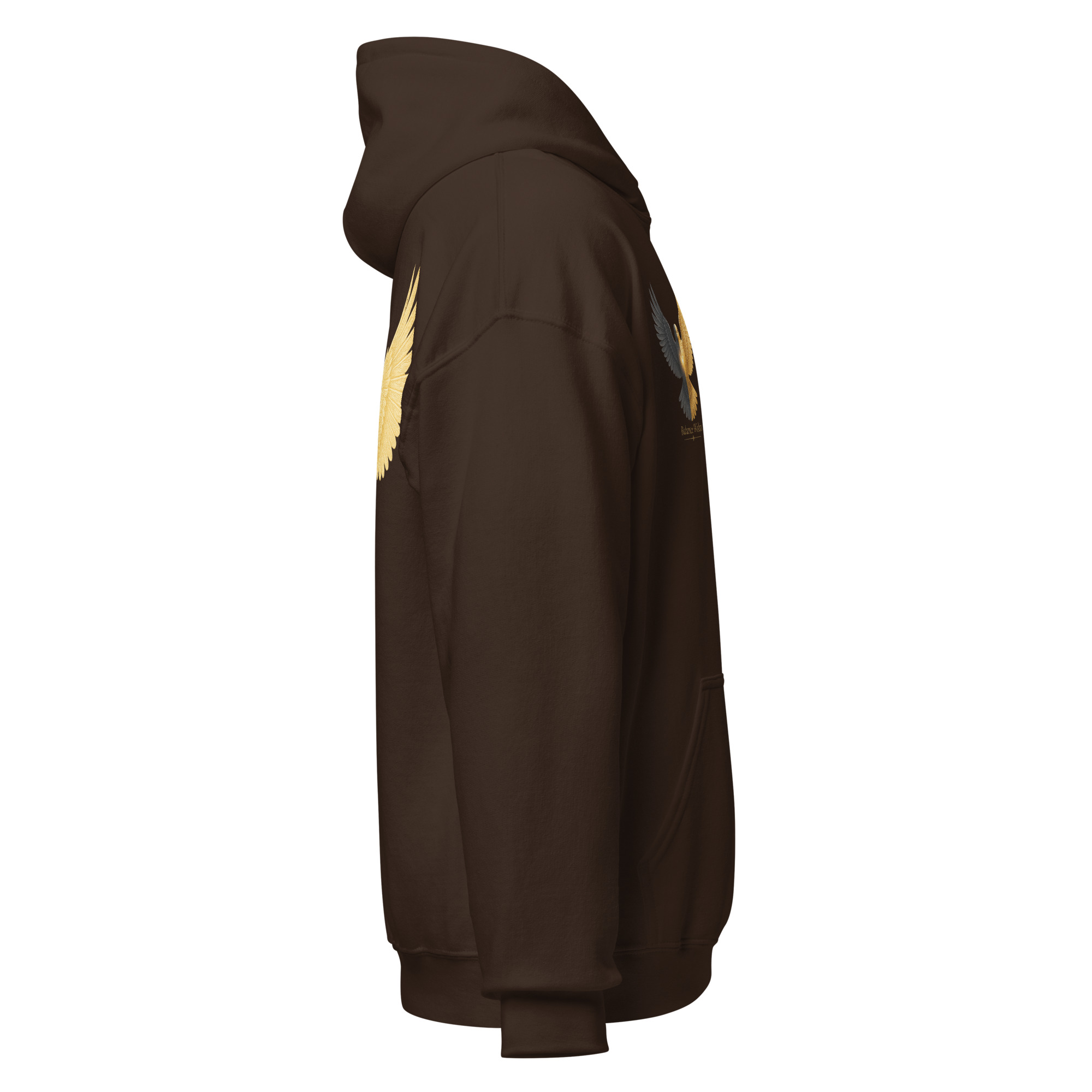 Golden Wings Dove Unisex Hoodie - Image 16