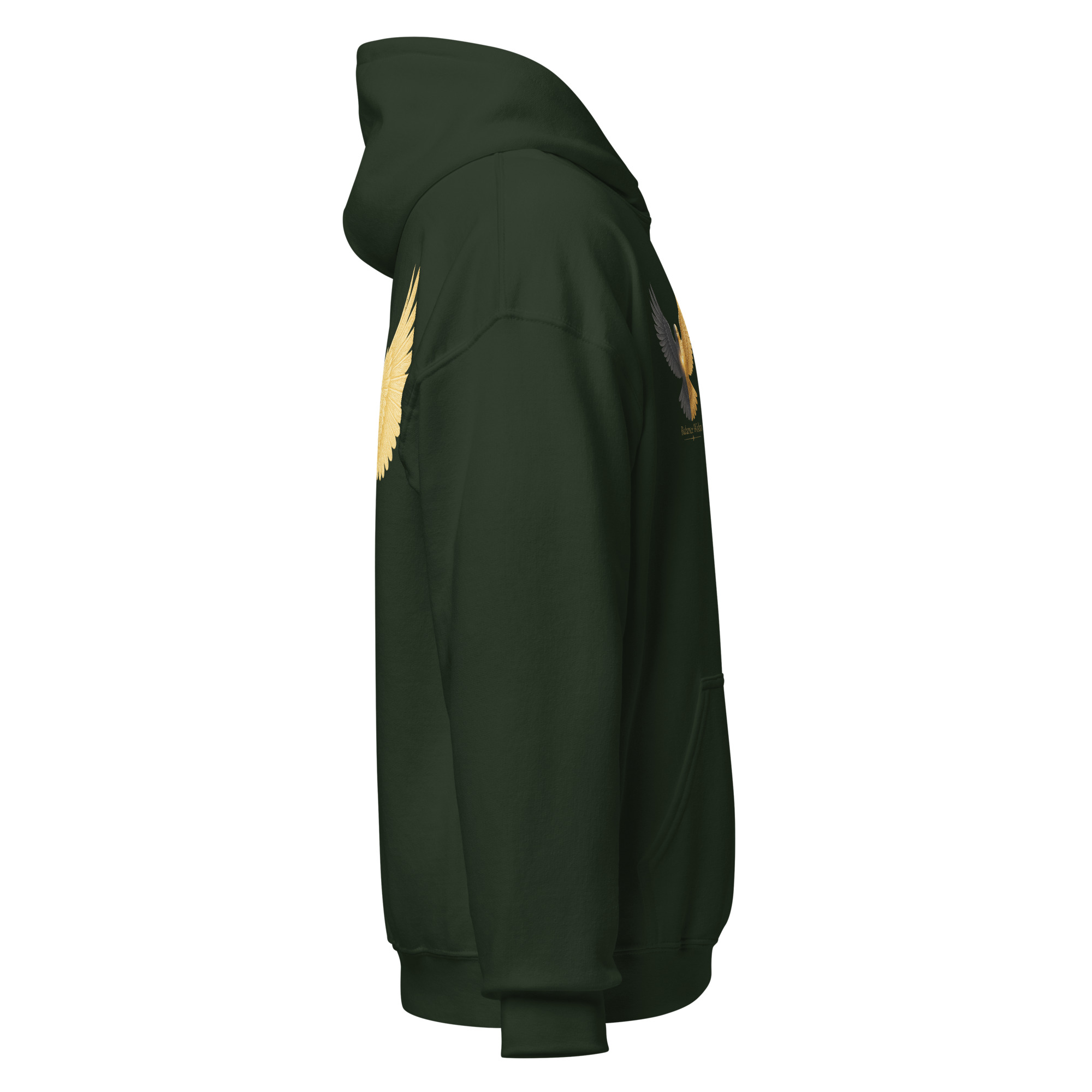 Golden Wings Dove Unisex Hoodie - Image 20