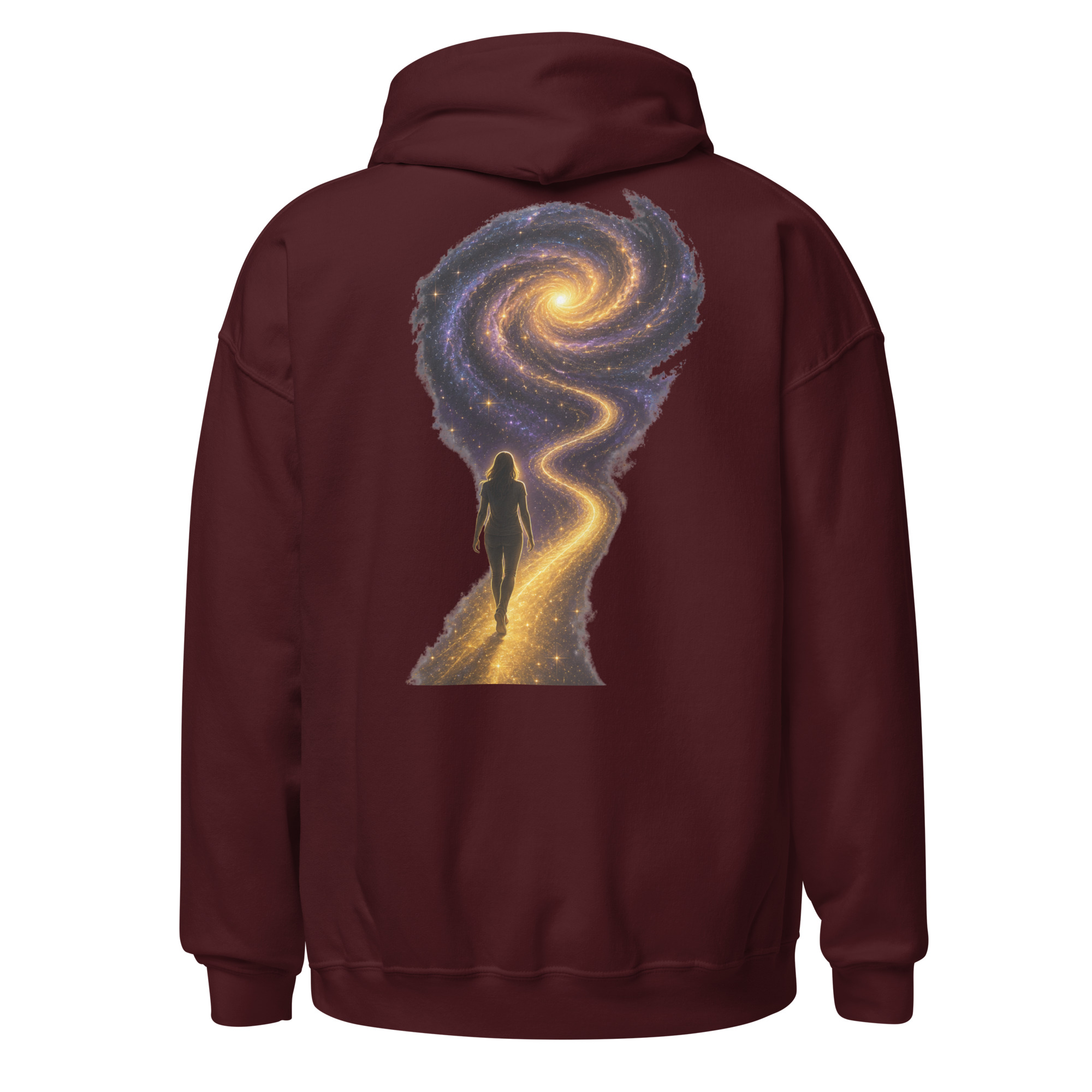Still Becoming Cosmic Path Unisex Hoodie - Image 10