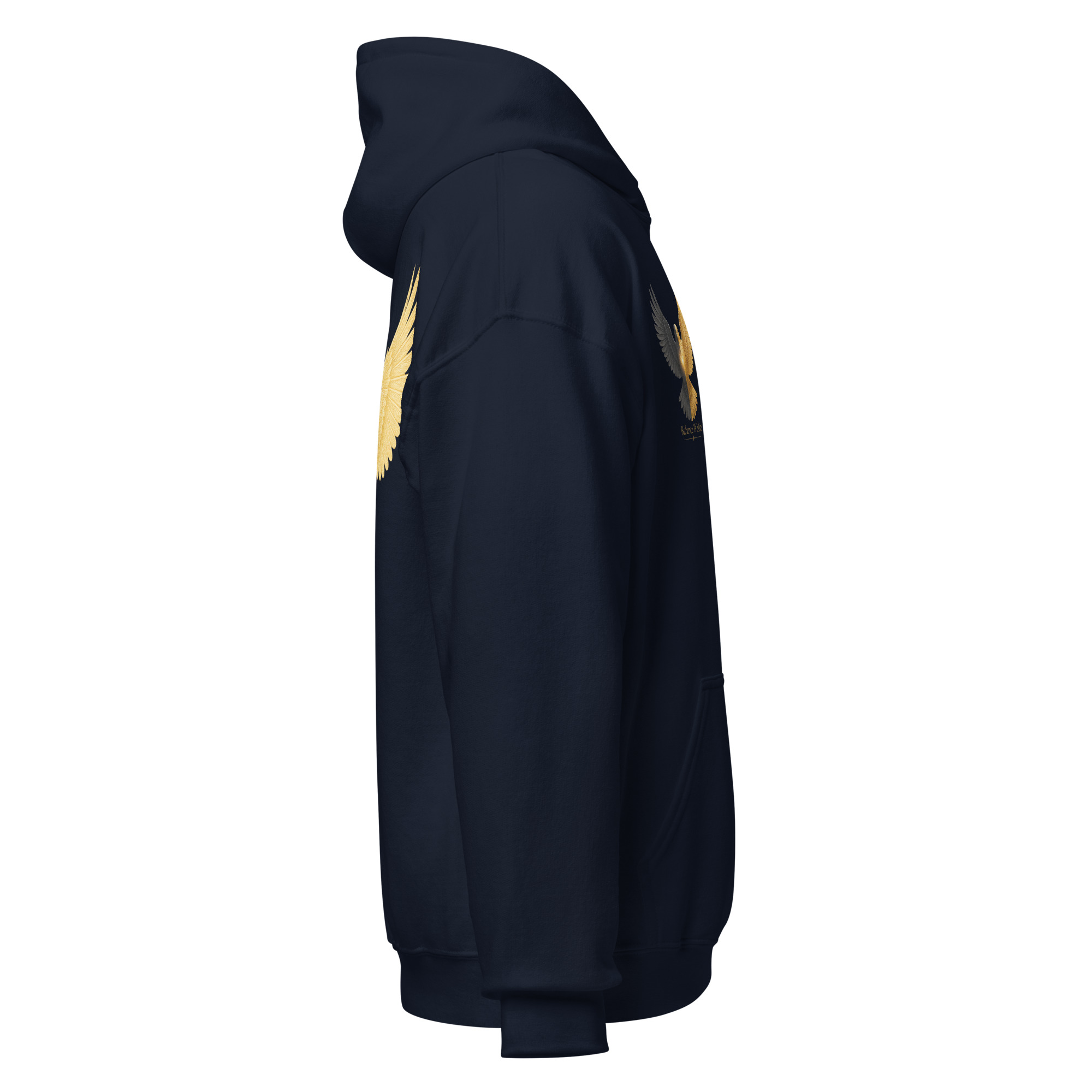 Golden Wings Dove Unisex Hoodie - Image 8